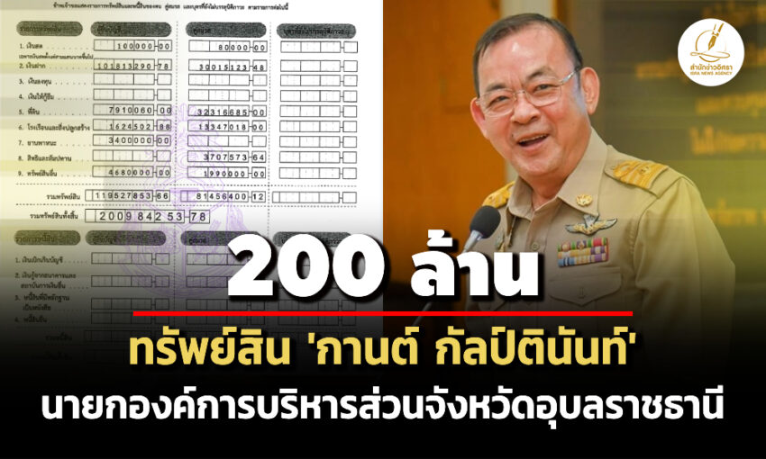 200-ล้าน!-ทรัพย์สิน-‘กานต์-กัลป์ตินันท์’-นายกอบจอุบลฯ-เงินฝาก-101-รายได้-17-ล./ปี