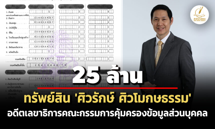 25-ล้าน!-ทรัพย์สิน-‘ศิวรักษ์-ศิวโมกษธรรม’-อดีตเลขาฯคกกคุ้มครองข้อมูลส่วนบุคคล-รายได้-32-ล./ปี