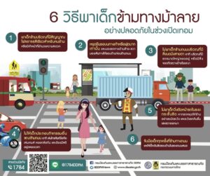 ปภ.-แนะวิธีป้องกันอุบัติเหตุในช่วงเปิดเทอ️‍ม-กรมป้องกันและ