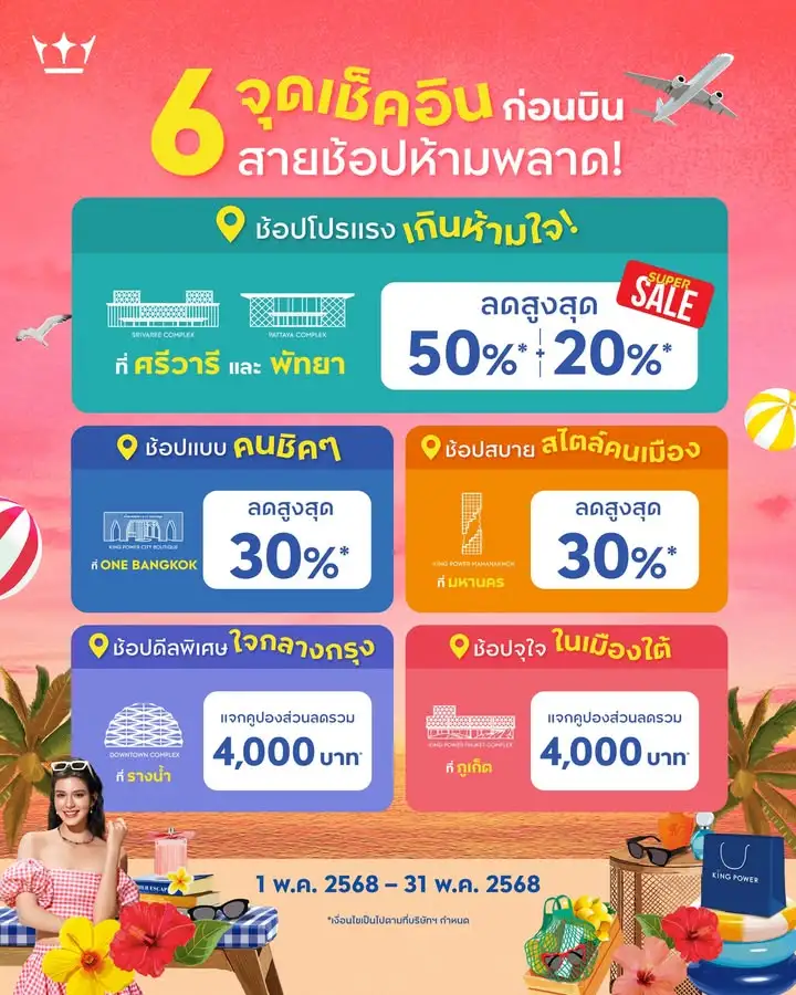 6-จุดเช็คอินก่อนบิน-สายช้อปห้ามพลาด