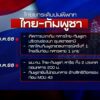 ไทมไลน์ปมพิพาท-“ไทย”-ยกระดับกดดันแนวชายแดน-