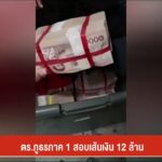 ตำรวจภูธรภาค-1-สอบเส้นเงิน-12-ล้านบาท--#thai