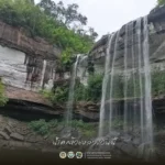 ภาพของน้ำตกห้วยหลวง-อุทยานแห่งชาติภูจองนายอย-จ.อุบลราชธานี