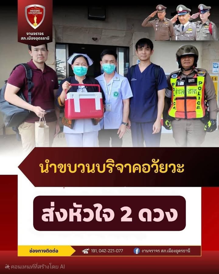 -อเมือง-จ.อุดรธานี-แจ้งขอเส้นทางนำส่งหัวใจ2ดวง-จากโรงพยาบาลอุดร