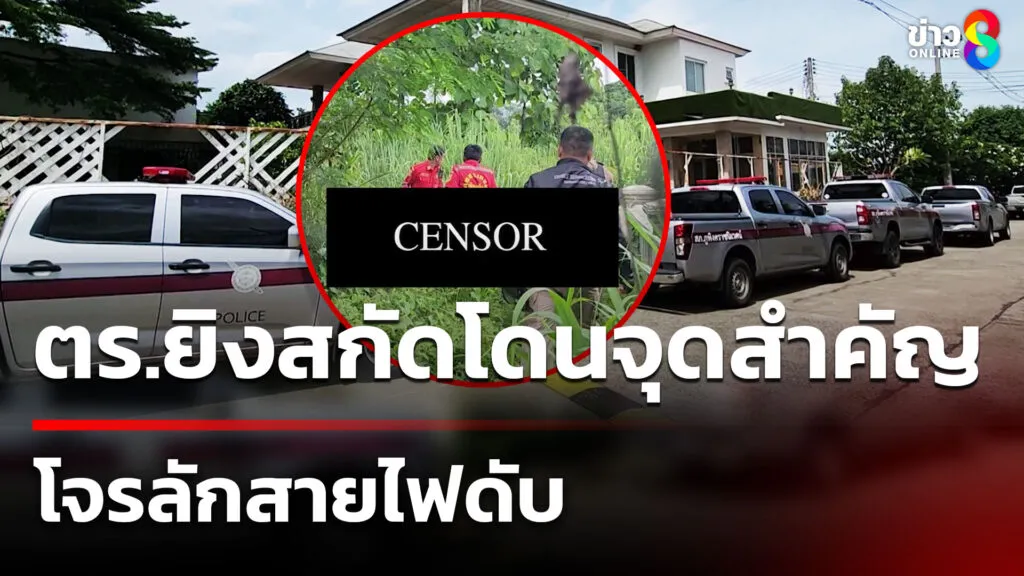 ตรยิvสกัดโดนจุดสำคัญ-โจรลักสายไฟดับ-|-10-ก.ค