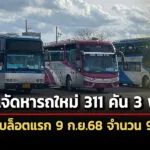 บขสซุ่มจัดหารถใหม่-311-คัน-วงเงิน-3,018-ล-รับมอบล็อตแรก-ninety-nine-คัน-9-ก.ย-68