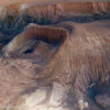 ล่มสลายในเฮบส์-chasma-บนดาวอังคาร