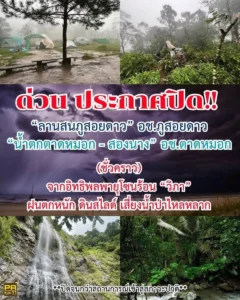 ลานสนภูสอยดาว-อุทยานแห่งชาติภูสอยดาว-จ.อุตรดิตถ์-และน้ำตกตาด