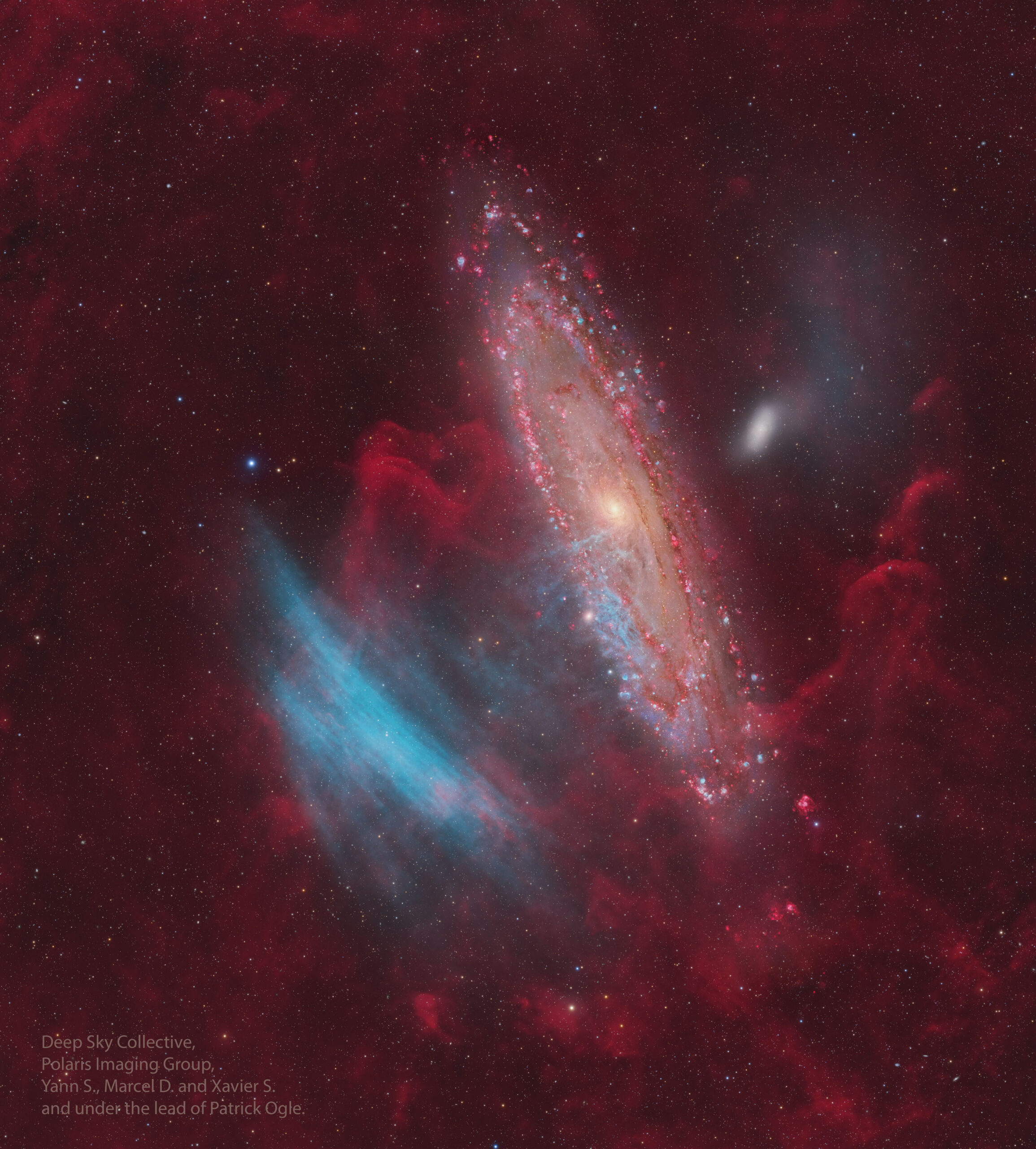 ส่วนโค้งสีน้ำเงินไปยัง-andromeda