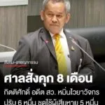 คนดีศรี-สอวอ-ศาลพิจิตร-สั่งจำคุก-8-เดือน-“อดีต-สว.กิตติศักด