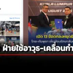 ไทย-กัมพูชาเห็นพ้อง-13-ข้อตกลงประชุม-gbc-หยุดการใช้อาวุธทุกรูปแบบ-ห้ามเคลื่อนกำลังพล