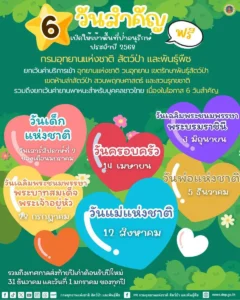 เข้าศึกษาธรรมชาติในผืนป่าอนุรักษ์-ฟรี-6-วันสำคัญ-ส่งเสริมกา
