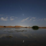 แสงจันทร์ดาวเคราะห์และ-perseids