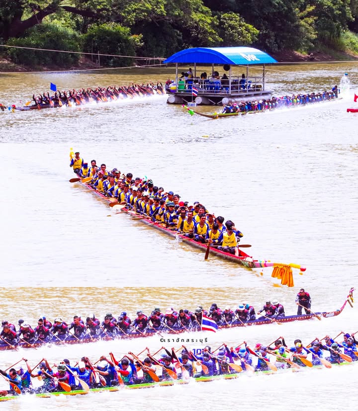 มาเชียร์ส่งกำลังใจให้-เทพนรสิงห์88-กันค่า-ในงานแข่งเรือยา