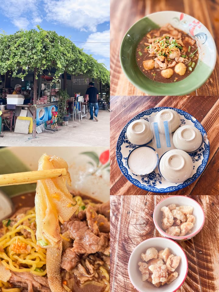 ก๋วยเตี๋ยวเรือรสเด็ด-ครัวเคียงบุญ-มีทั้งก๋วยเตี๋ยวหมูเนื้อ-แ