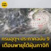 กรม-ประกาศฉบับ-9-เส้นทางพายุไต้ฝุ่น-คาจิกิ-ส่งผลให้เห-|-2025-08-24-10:32:00