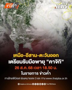 เตรียมรับมือพายุ-“คาจิกิ”-อ่อนกำลังเป็นดีเปรสชัน-เข้าน่านวัน