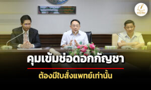 สธ.ประกาศคุมเข้ม-‘ช่อดอกกัญชา’-ต้องมีใบสั่งแพทย์เท่านั้น-ฝ่าฝืนมีโทษทั้งจำ-ปรับ