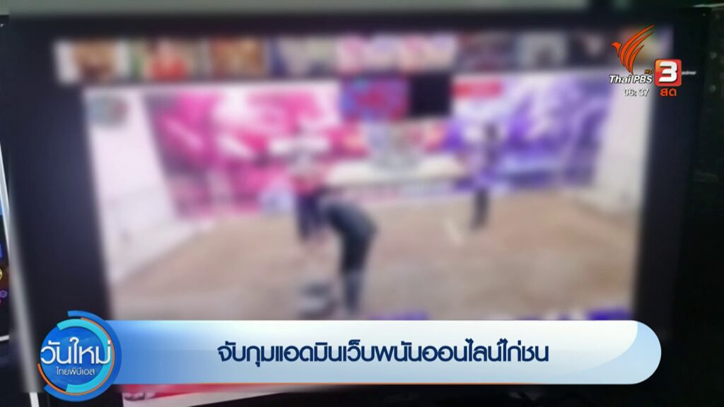 จับกุมแอดมินเว็บพนันออนไลน์ไก่ชน-จ.พัทลุง--#