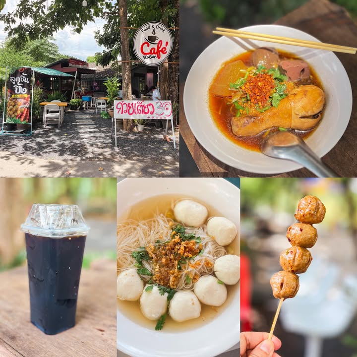 ก๋วยเตี๋ยว30บาทยังมีอยู่จริง-มื้อเที่ยงก๋วยเตี๋ยวหลังวัดมงค