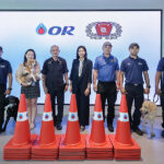 โออาร์-มอบกรวยยางจราจรสนับสนุนภารกิจ กองกำกับการสุนัขตำรวจ