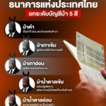 ธนาคารแห่งประเทศไทยยกระดับการจัดการบัญชีม้า-ด้วยการแบ่งระดับ
