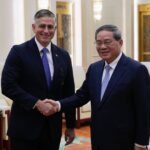 ฝ่ายนิติบัญญัติของสหรัฐฯผลักดันให้มีการสนทนาทางทหารในประเทศจีนที่หายากขอคำแนะนำจากด้ว