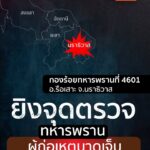 เมื่อเช้าที่ผ่านมา(27-กย.-68)-ผู้ก่อเหตุขี่รถจักรยานยนต์-สว