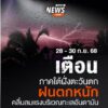 ศูนย์อุตุนิยมวิทยาภาคใต้ฝั่งตะวันตก-ประกาศเตือนฉบับที่-1-เรื