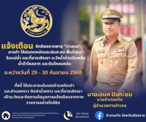 ศบก.ป้องกันและแก้ไขปัญหาอุทกภัย-วาตภัย-และดินถล่ม-อำเภอเทิง-|-2025-09-29-05:41:00