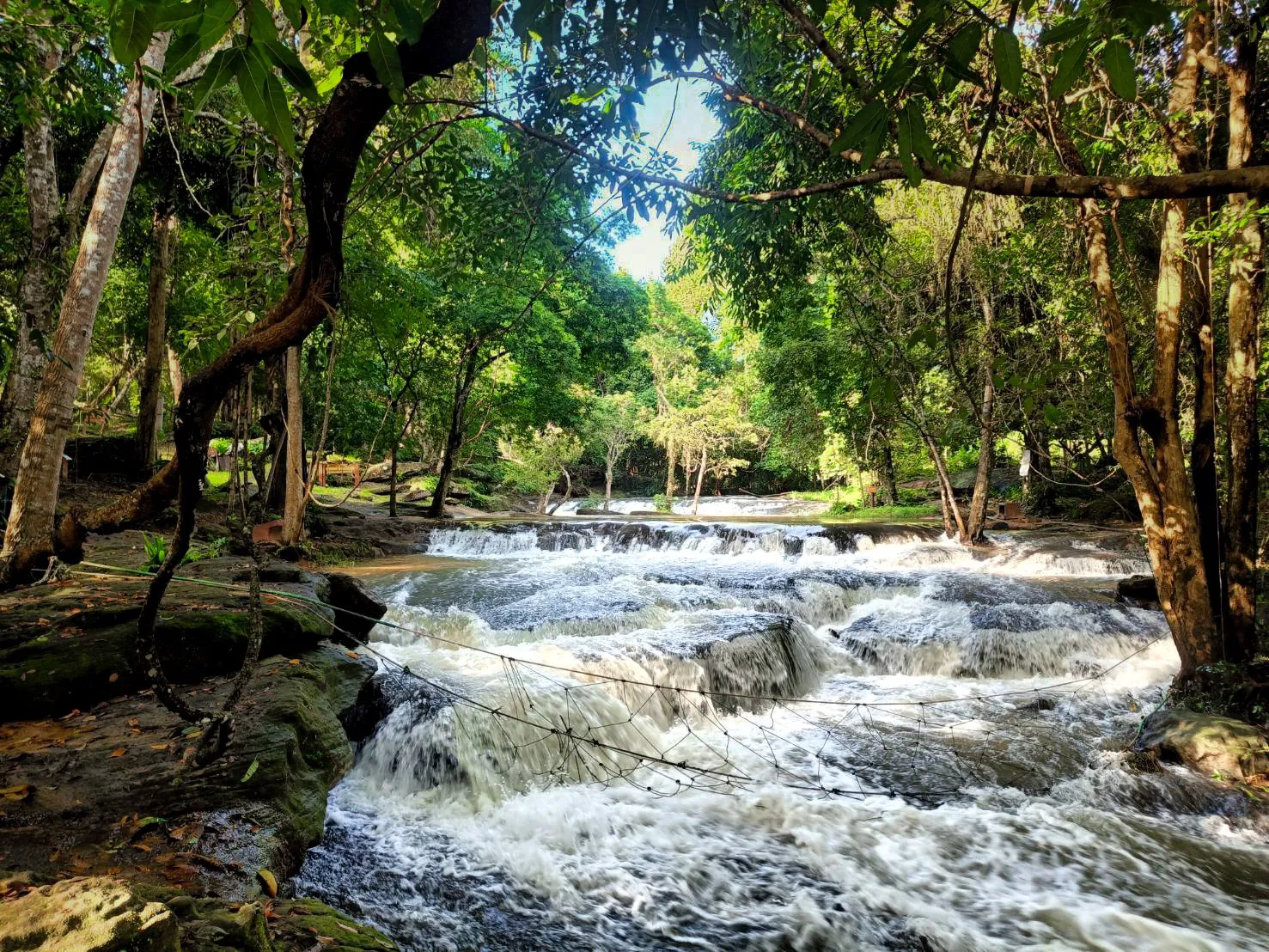 ชุ่มฉ่ำกับสายน้ำไหลเย็นทั้งปี-ที่สวนรุกขชาติน้ำตกสำโรงเกียรต
