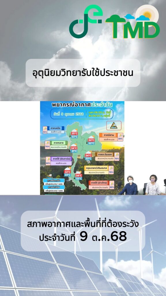 2025-10-09-03:41:00-|-ข่าวสารจากกรุมอุตุนิยมวิทยา