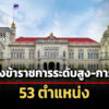 เช็กที่นี่-ครม.แต่งตั้งข้าราชการระดับสูง-การเมืองบิ๊กลอต-53-ตำแหน่ง