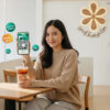 สมาชิกบางจากกรีนไมลส์-ล็อกอินแอปครั้งแรก-รับส่วนลดเครื่องดื่มอินทนิล-50%
