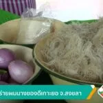 ยำสาหร่ายผมนาง-ของดีเกาะยอ-จ.สงขลา-ข่าวใต้แลได้ที่เรา-#thai