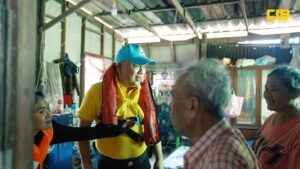 บรรยากาศการลงพื้นที่ของตำรวจสอบสวนกลาง-กับกิจกรรมจิตอา