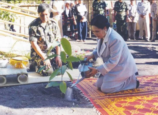 “ต้นยางนาทรงปลูก”-วันที่-๑๒-มกราคม-๒๕๔๔-สมเด็จพระนางเจ้าสิริ