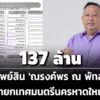 137-ล้าน-ทรัพย์สิน-‘ณรงค์พร-ณ-พัทลุง’-นายกเทศมนตรีนครหาดใหญ่-รายได้-69-ล./ปี