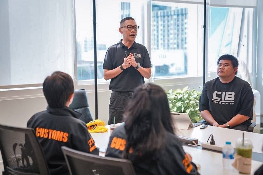 ตำรวจสอบสวนกลาง-ต้อนรับ-คณะดูงานจากกรมศุลกากร.-วันนี้