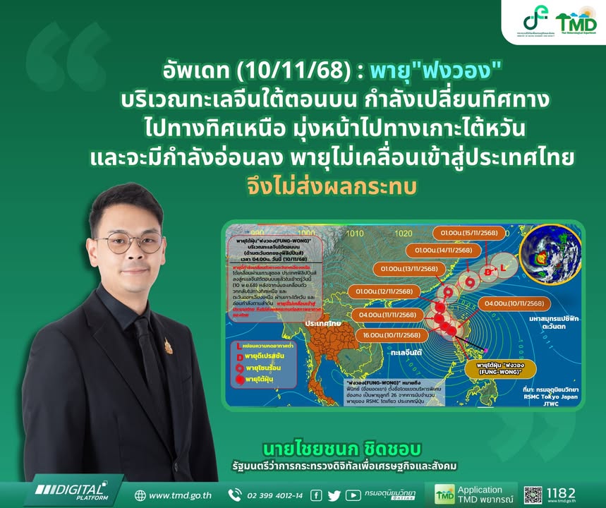 2025-11-10-18:19:00-|-ข่าวสารจากกรุมอุตุนิยมวิทยา