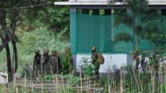 รัฐบาลเมียนมาและกองกำลังกะเหรี่ยง-ตั้งใจกวาดล้างสแกมเมอร์ใน-“ชเวโก๊กโก่”-จริงหรือไม่