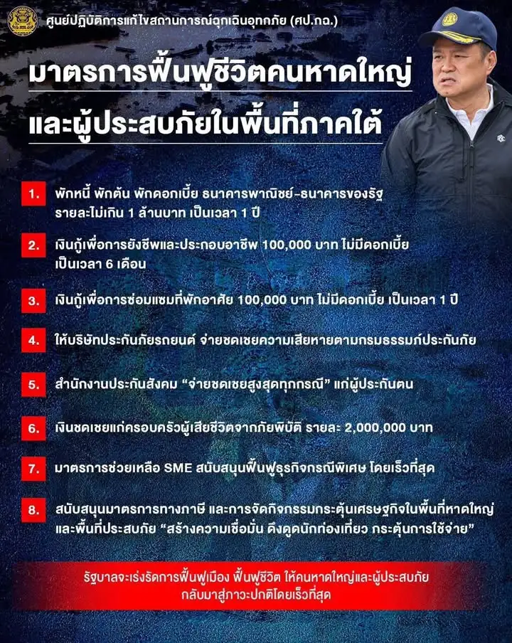 “อนุทิน”-เปิด-8-มาตรการฟื้นฟูชีวิตคนหาดใหญ่-และผู้ประสบภัยใน