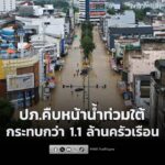 ปภคืบหน้าน้ำท่วมใต้-กระทบกว่า-1.1-ล้านครัวเรือน-ภาพรวมระดับ-|-2025-11-29-05:08:00