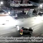 กลับรถ-กระบะเลี้ยวกลับรถจักรยานยนต์มาพอดี-หน้าร้านเจ้ทรายบะ-|-2025-12-02-02:15:00