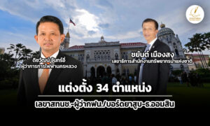 ครมแต่งตั้ง-34-ตำแหน่งสำคัญ-เลขาสทนช-ผู้ว่ากฟนคนใหม่-บอร์ดยาสูบฯ-ธ.ออมสิน