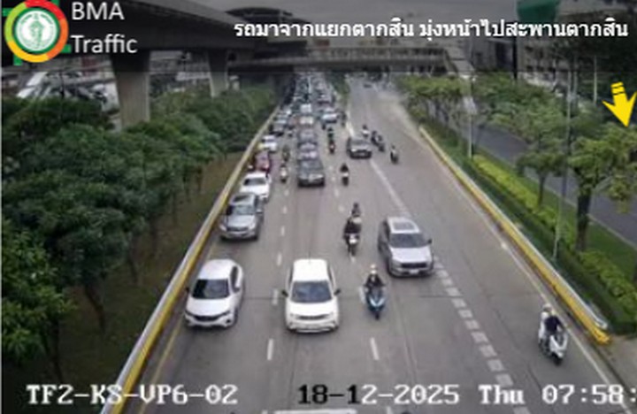 0754-น.-สะพานสมเด็จพระเจ้าตากสิน-เข้าถนนสาทรเหนือ-รถมาก-ท้า-|-2025-12-18-00:56:00