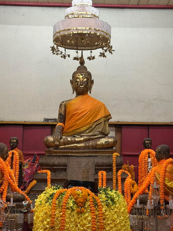 หลวงพ่อโต-ภายในโบสถ์เก่า143ปี-วัดสมานรัตนาราม-จ.ฉะเชิงเทรา-|-2025-12-19-12:39:00