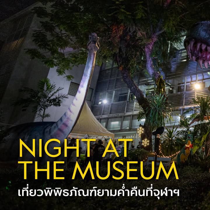 หากคุณเคยฝันอยากจะสัมผัสบรรยากาศการท่องพิพิธภัณฑ์ยามค่ำคืนแ