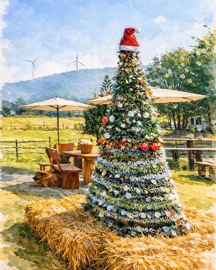 สุขสันต์วันคริสต์มาส-ขอให้ปลายปีนี้-เต็มไปด้วยความสุข-ควา
