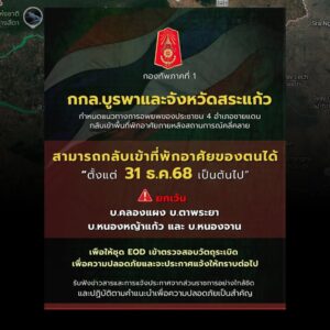 กกล.บูรพา-และจังหวัดสระแก้ว-ได้หารือกำหนดแนวทางการอพยพประชาช-|-2025-12-28-13:27:00